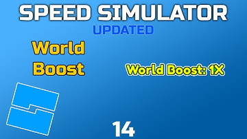 Roblox Studio: How to Make a Speed Simulator | Part 14 | World Boost