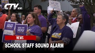 Montgomery County School Staff Rally Over Serious Concerns