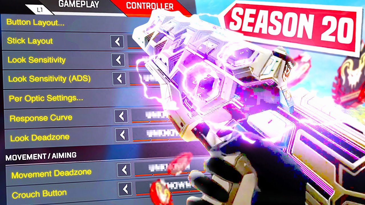 Best Controller Settings In Season 21 (Apex Legends)