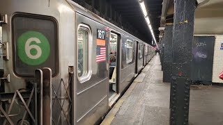 NYC Subway: R62 on the 6 Line - Departing 3 Av 138 St (2025)