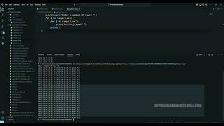 PATTERN PROGRAM 4 | @ProgrammingSkill200 |#subscribe