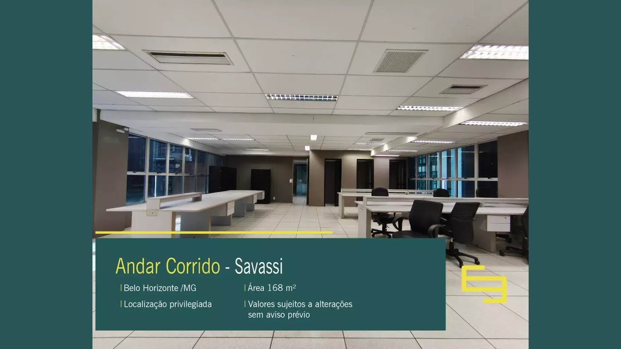 Andar corrido para aluguel, 02 vagas, Savassi - Belo Horizonte/MG