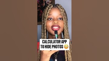 Calculator app to hide photos and videos in 1 minute #shorts #tricks #tech #viral