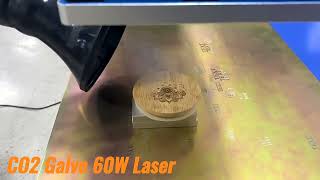 Nanjing Speedy Laser- Desktop type DAVI 60W galvo CO2 laser marking machine