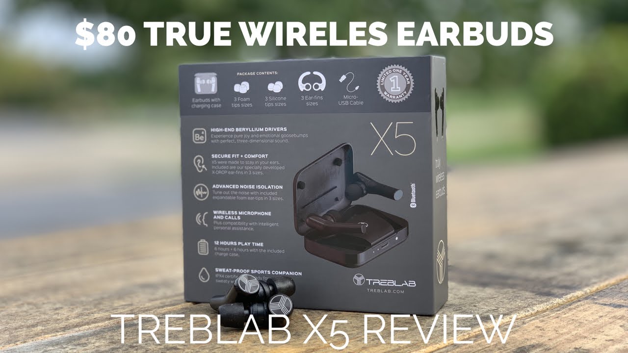 Better than Apple AirPods?  Jabra Elite 65t? How good are the Treblab X5 Wireless Earbuds?