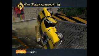 Burnout 3: Takedown June 8 2004 Build - Downtown Road Rage 1 (PCSX2)