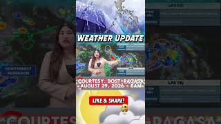 Weather Update as of 5AM Today August 29, 2026 || #PHweather #WeatherUpdate #bagyoupdate