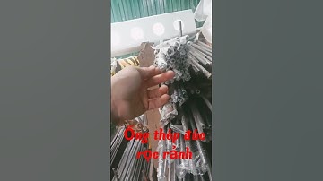 Ống thép đúc rọc rảnh #slingshot #chetao #chetaokenhchiase #no
