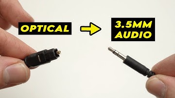 How to Convert Optical to AUX 3.5mm Audio Cable