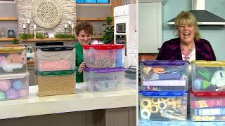 LocknLock XL Multi-Function Storage Container with Handles on QVC