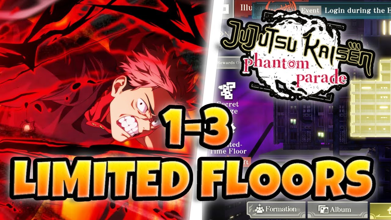 Ограниченное количество мест в январе: 1-3 этажи! | JJK PHANTOM PARADE