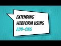 Extending Webform using add-ons
