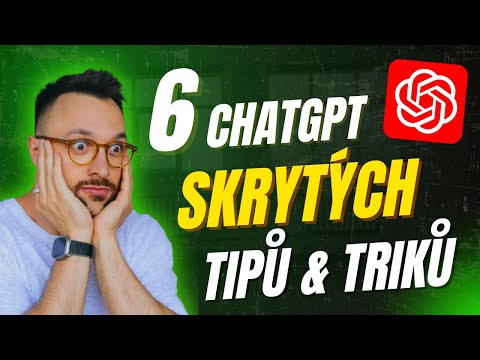 Cover: 6 skrytých FUNKCÍ v ChatGPT, které 99 % lidí NEZNÁ | Tomáš AI