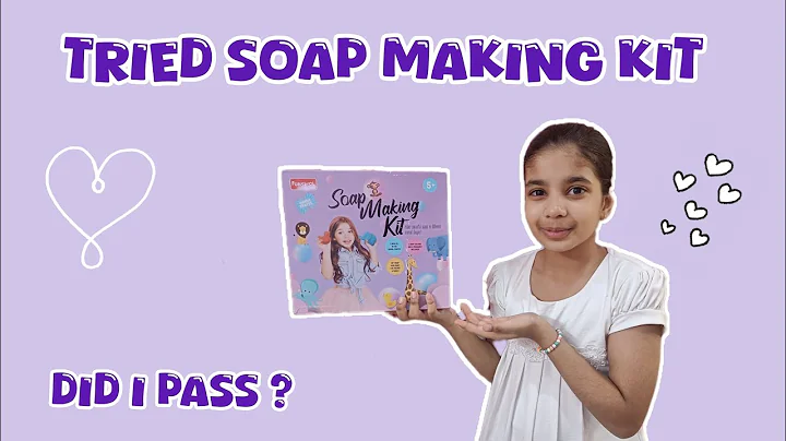 Trying a Soap Making Kit for the First Time! 🧼✨ | DIY Soap Making at Home