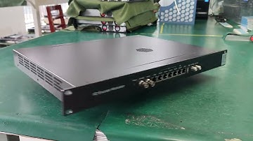 24 Channel DVB T isdb t DVB C ATSC Encoder Modulador HD Input Digital Encoder Modulator