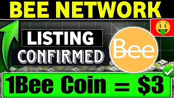Boom 💥 Bee Network New Update ll Bee Coin Listing confirmed 😱 1SDA = $3 🤑🎉 #beenetwork 
