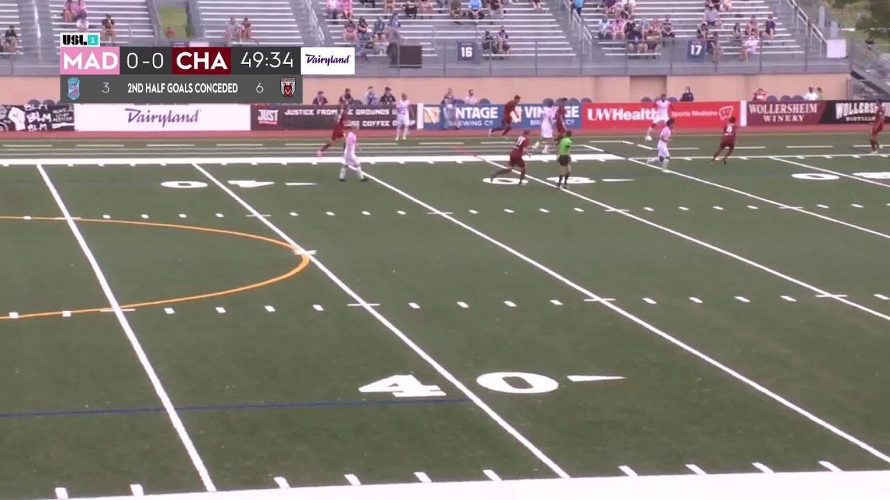 Michael Vang with a Goal vs. Chattanooga Red Wolves SC