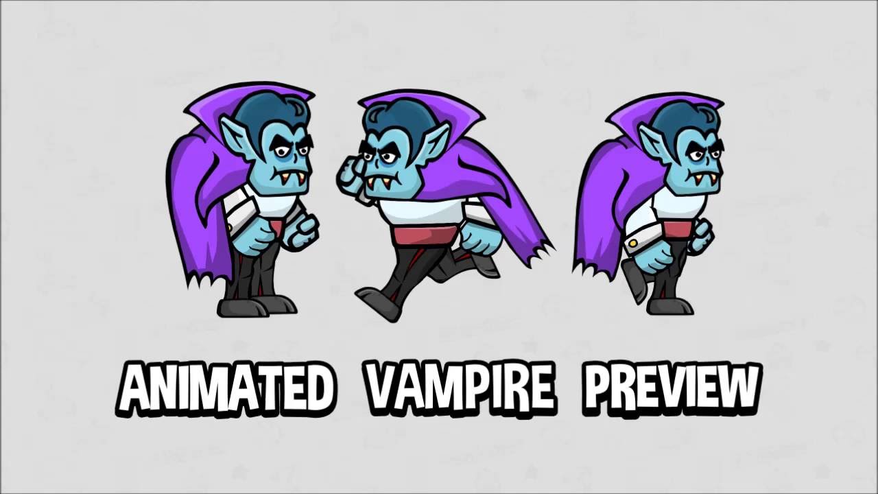 Vampire Animation Package Showcase