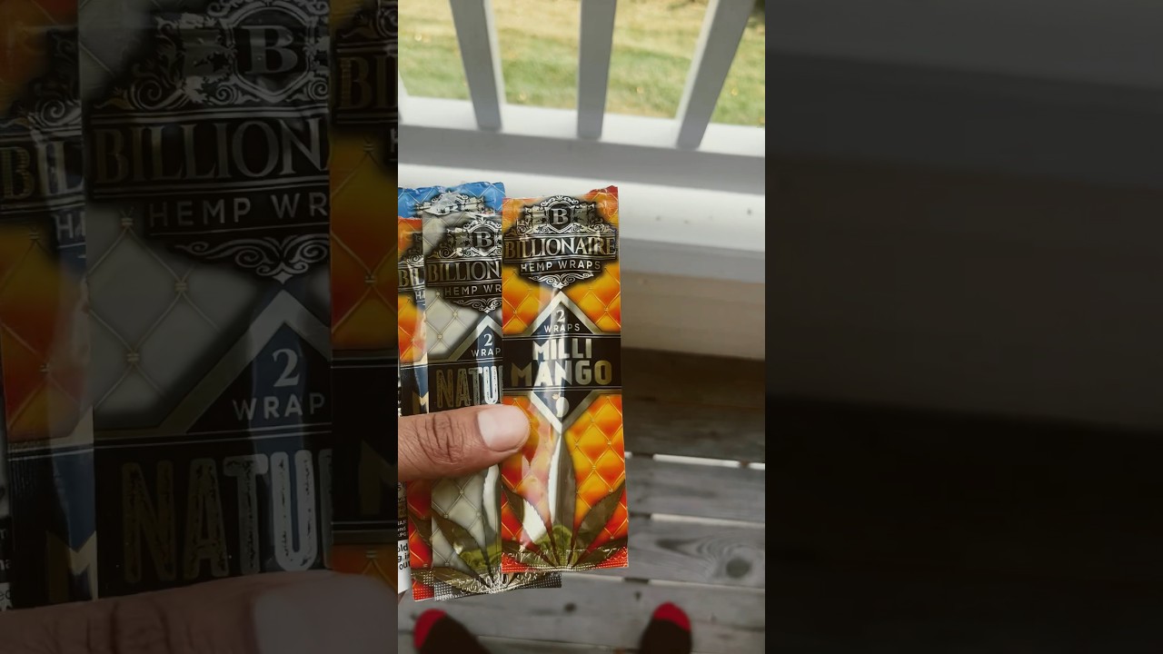Hemp wraps Billionaires is hittin🙂‍↕️