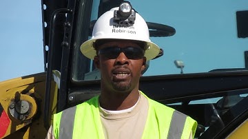 Cat Backhoe Start up procedures  By Operator Robinson