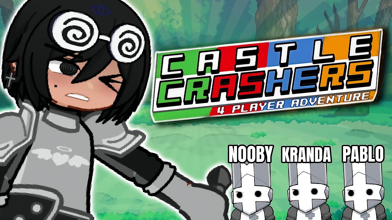 🔴GACHATUBER juega CASTLE CRASHERS🗡️ | (juego de caballeritos god) | TADAPLUS