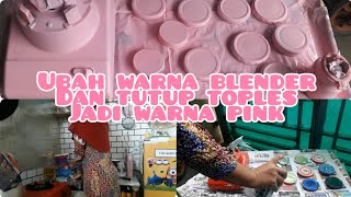 UBAH WARNA BLENDER DAN TUTUP TOPLES BUMBU JADI WARNA PINK screenshot 5