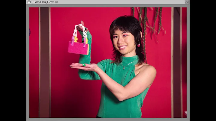 How-To video with Clara Chu: Make a bag in 3 minut...