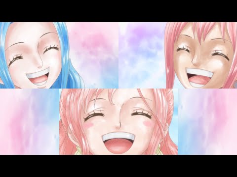 Three pretty princesses talk about Luffy - One Piece English Sub [4K UHD]