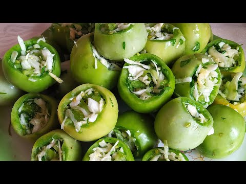 Video: Pomidor Doldurulmuş Qəlyanaltılar
