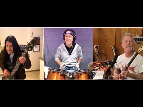 Metallica tease new song on TIK TOK as they add duets to Lars' drum track ...