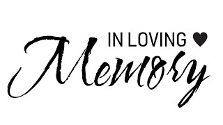 Frances McClellend Memorial Service