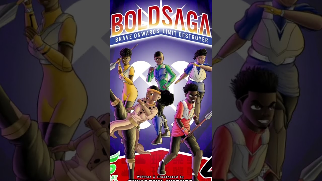 💥 Shattering stereotypes! Embracing Heritage! Afrofuturism BOLDSAGA Manga!