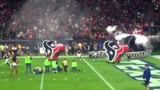 Houston Texans Entering The Field- 12/28/14 Texans VS Jagua