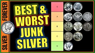 Famous The BEST & WORST Junk Silver Coins: Tier Ranking [Constitutional Silver Coins] Wealth