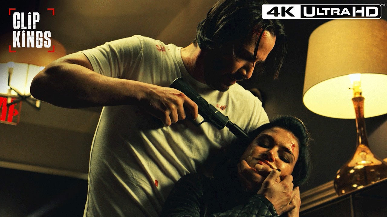 Hotel Fight Scene | John Wick 4K Ultra HD