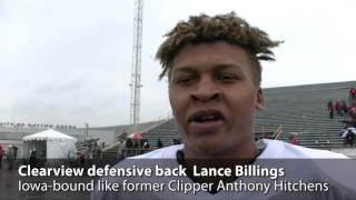 Iowa-bound Lance Billings makes North-South impact