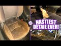 Deep Cleaning The NASTIEST Vehicle We've EVER Seen! | Insane 12 hour Detailing Transformation!