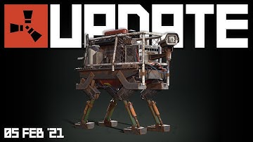 Robot dogs? Submarines? Game modes & Drones! | Rust Update 5th February 2021