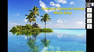 QGI Virtual Seminar: Rob Myers "Quantum Extremal Islands Made Easy"