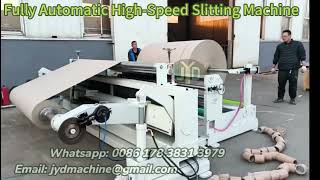 🌟Fully Automatic High - Speed ​​Slitting Machine - Precision Slitting at Lightning Speed!