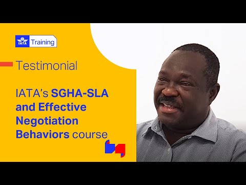 IATA Training | SGHA SLA and Effective Negotiation Behaviors course