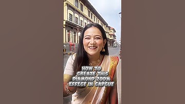 Diamond Zoom Effect in Capcut - Tutorial #shorts