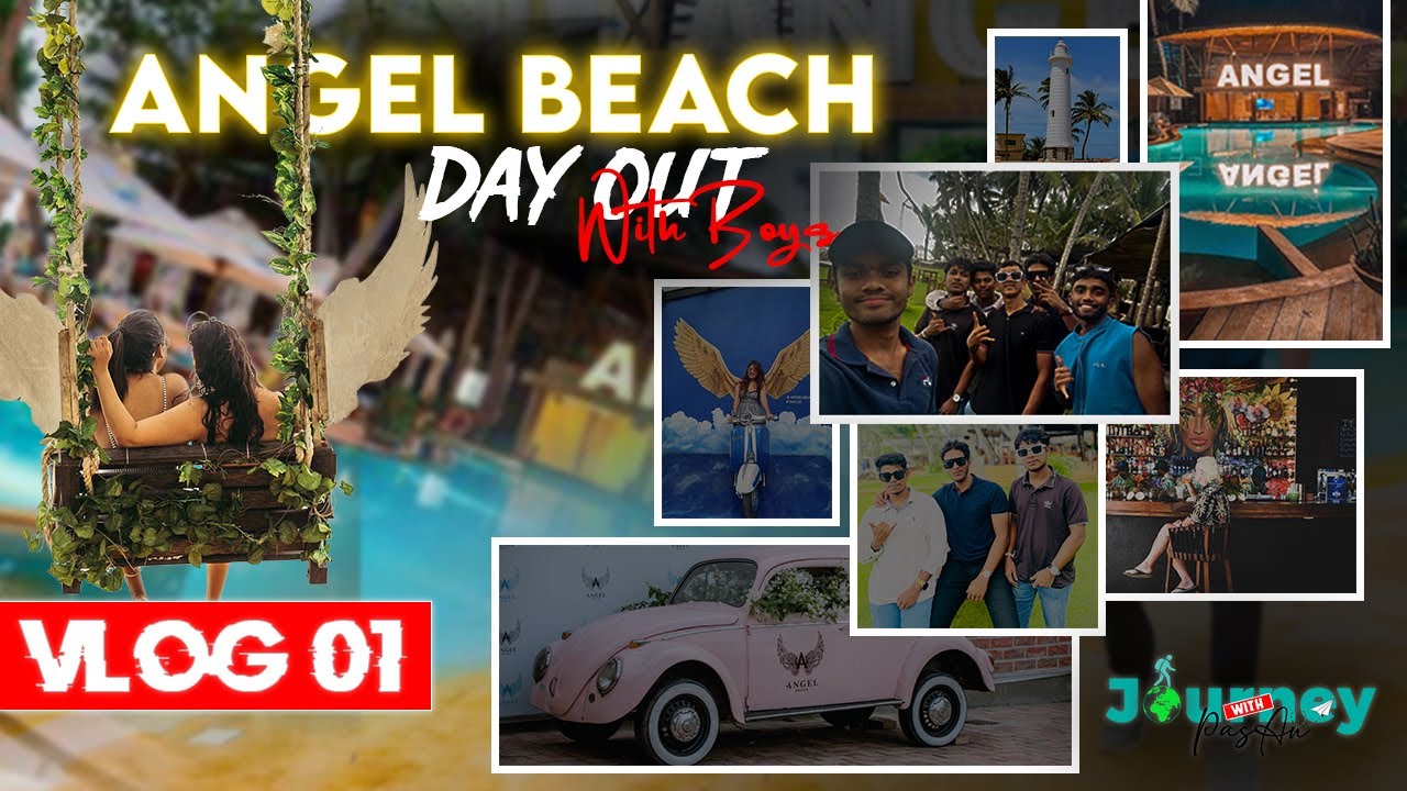 යාලුවොත් එක්ක Angel Beach Unawatuna ගිහින් enjoy කරපු හැටි.