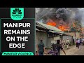 Manipur violence mob clashes with security forces in imphal  manipur news  cnbc tv18