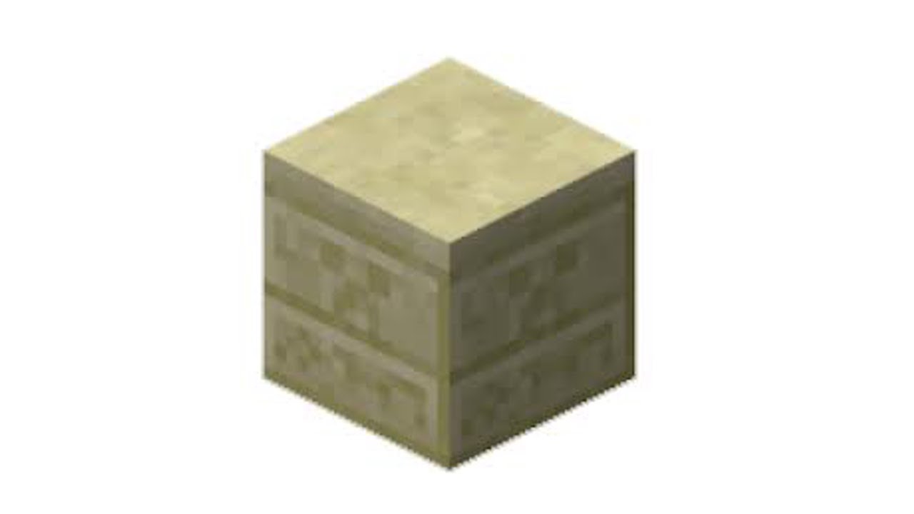 Minecraft - How to Craft Chiseled Sandstone - YouTube