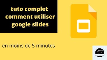 tuto google slide pour debutant