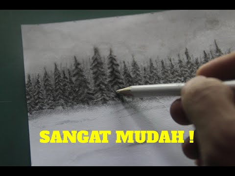 Video: Cara Menggambar Salji Dengan Pensil