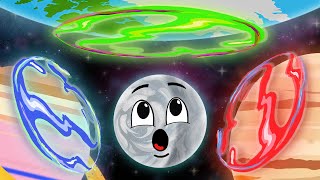 How Many Planets In Our Solar System Have Northern Lights? | Solar System Song For Kids | KLT screenshot 4