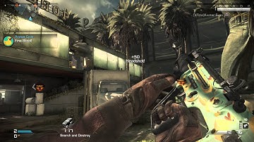 First EVER Strikezone GB Match! - "COD Ghosts 1v1 Singles Gamebattles Strikezone SnD"