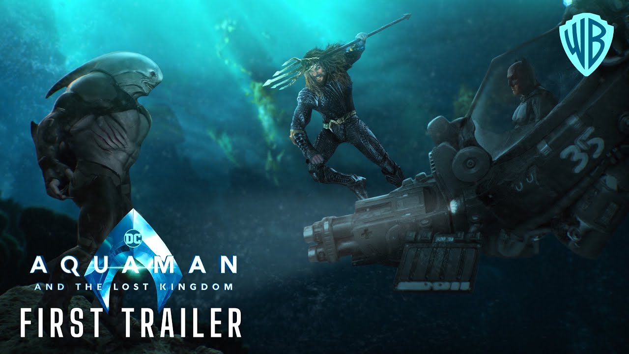 ⁣AQUAMAN 2: The Lost Kingdom – First Trailer (2023) Jason Momoa Movie | Warner Bros